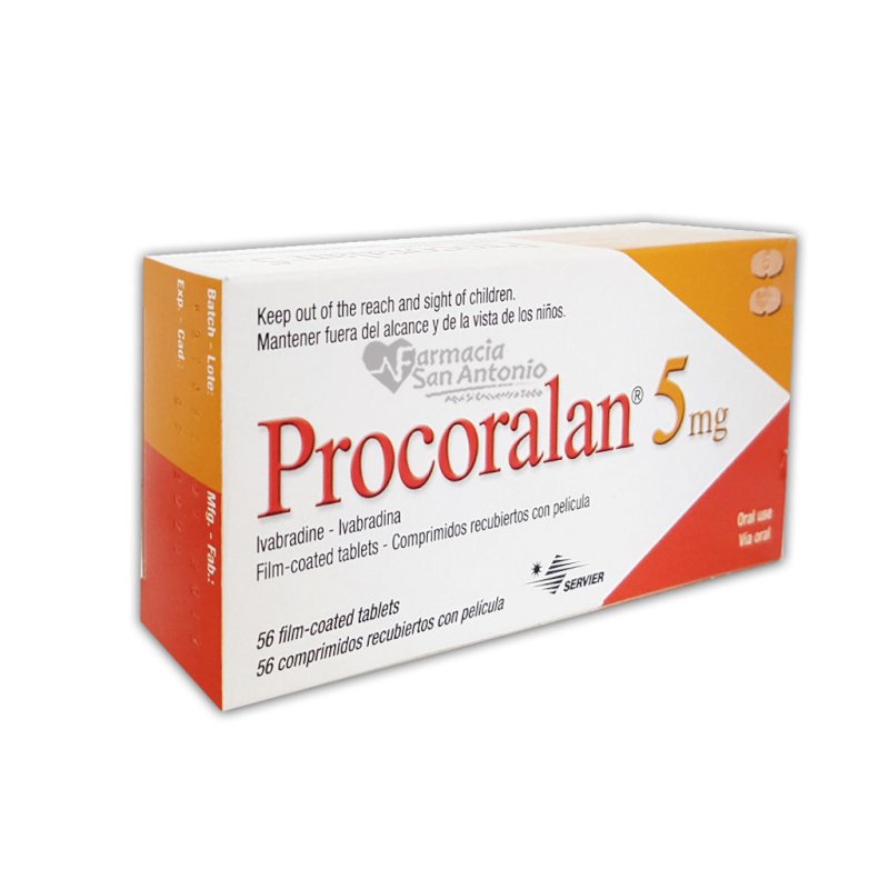 PROCORALAN 5MG X 56 COMPR