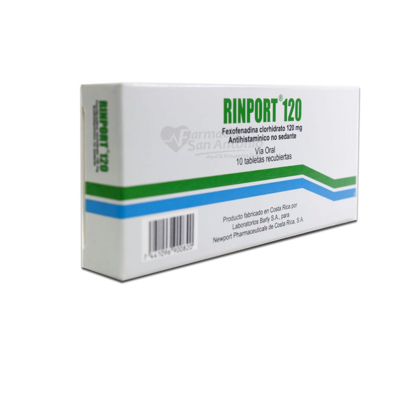 RINPORT 120MG X 10 TABS