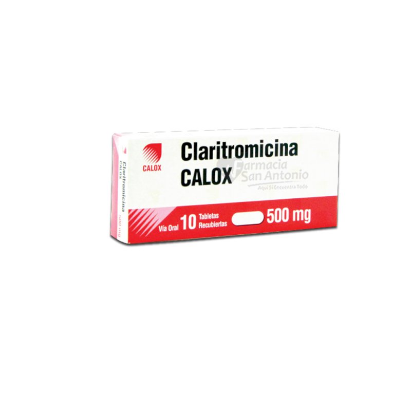 CLARITROMICINA 500MG X 10 TAB