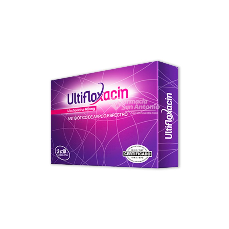 ULTIFLOXACIN 400MG X 20 TABS