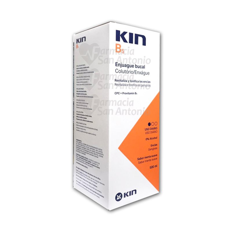 KIN B5 ENCIAS ENJUAGUE 500ML