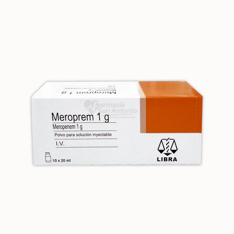 MEROPREM 1G X 1 VIAL