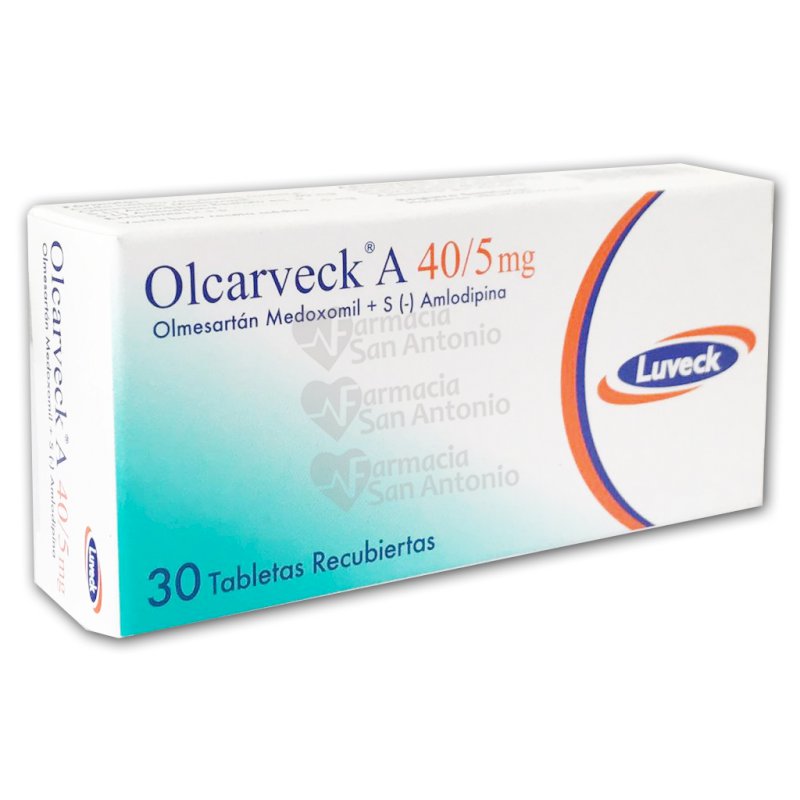 OLCARVECK A 40/5MG X 30 TAB REC