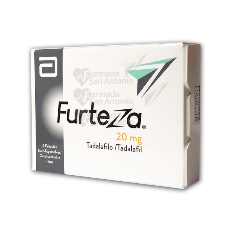 FURTEZA 20MG X 4 PELICULA BUCODISPERSABLE