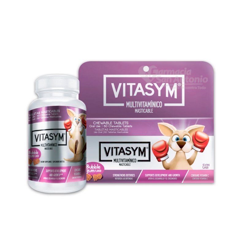 VITASYM INFANTIL MULTIVITAMINICO X 60 TAB MAST