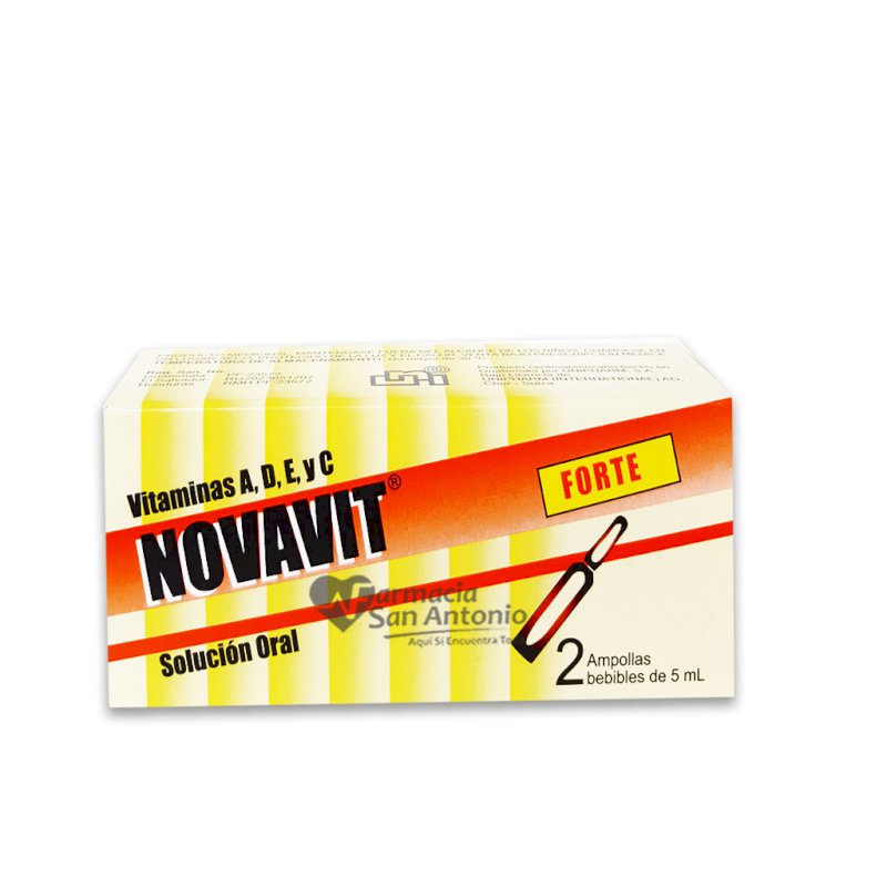 NOVAVIT FORTE X 2 AMPOLLAS