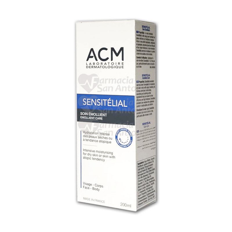 ACM SENSITELIAL CUIDADO EMOLIANTE X 200ML