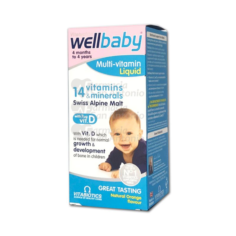 WELLBABY MULTI-VITAMINA JBE X 150ML