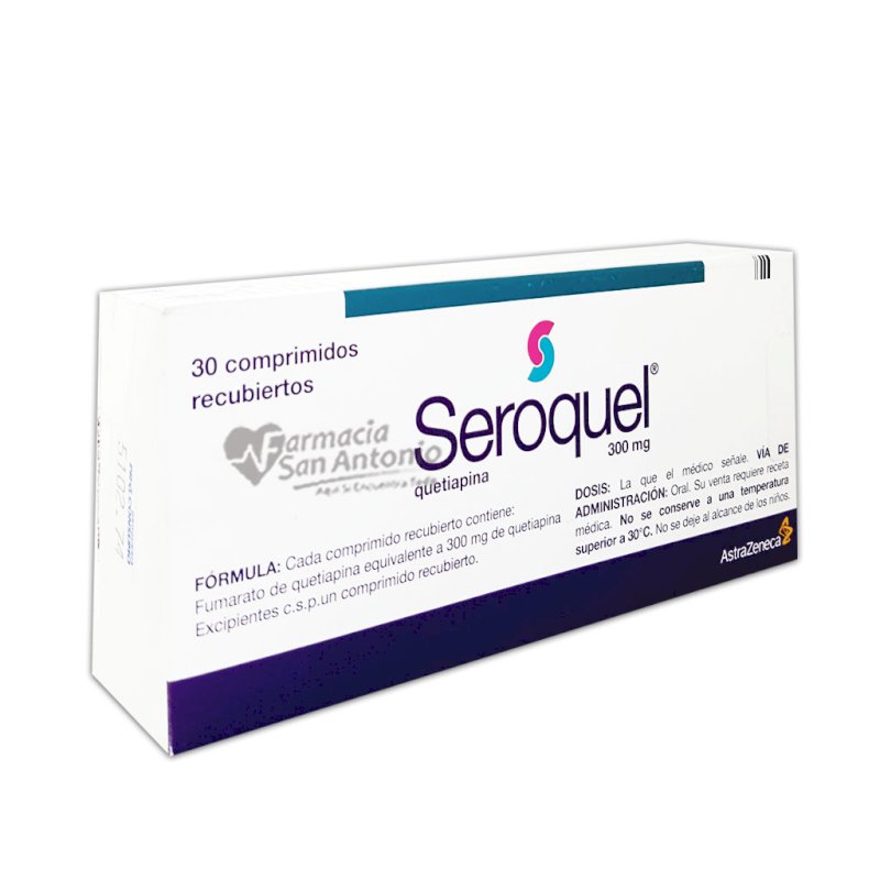 SEROQUEL 300MG X 30 TAB