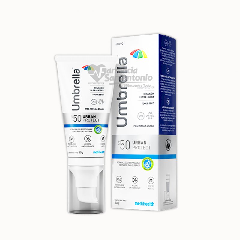 UMBRELLA URBAN SPF50 X 50G