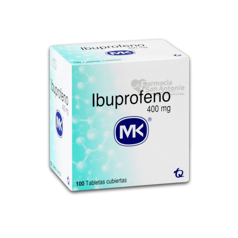 UNIDAD MK IBUPROFENO 400MG TAB