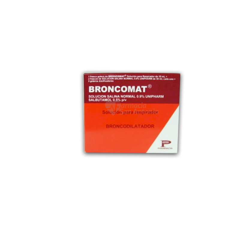 BRONCOMAT SOLUCION RESPIRADOR X 15 ML