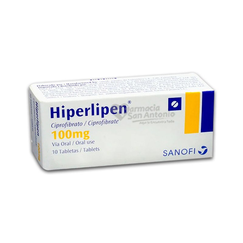 HIPERLIPEN 100MG X 10 TAB