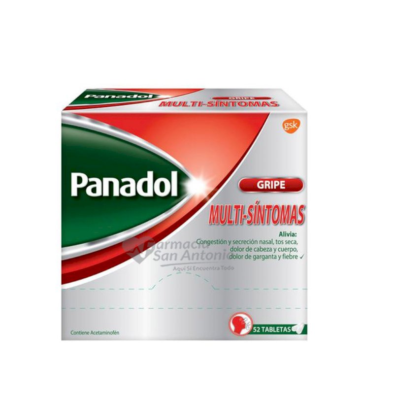 UNIDAD PANADOL MULTISINTOMAS