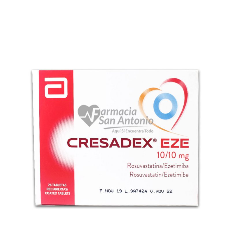 CRESADEX EZE 10MG/10MG X 28 TAB