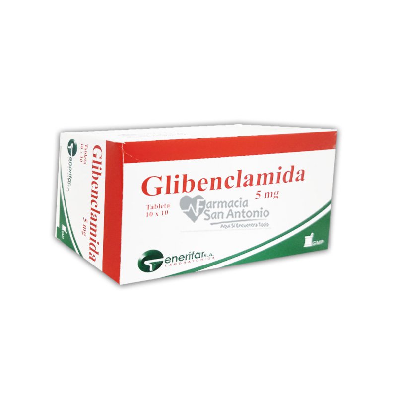 UNIDAD GENERIFAR GLIBENCLAMIDA 5MG TAB -