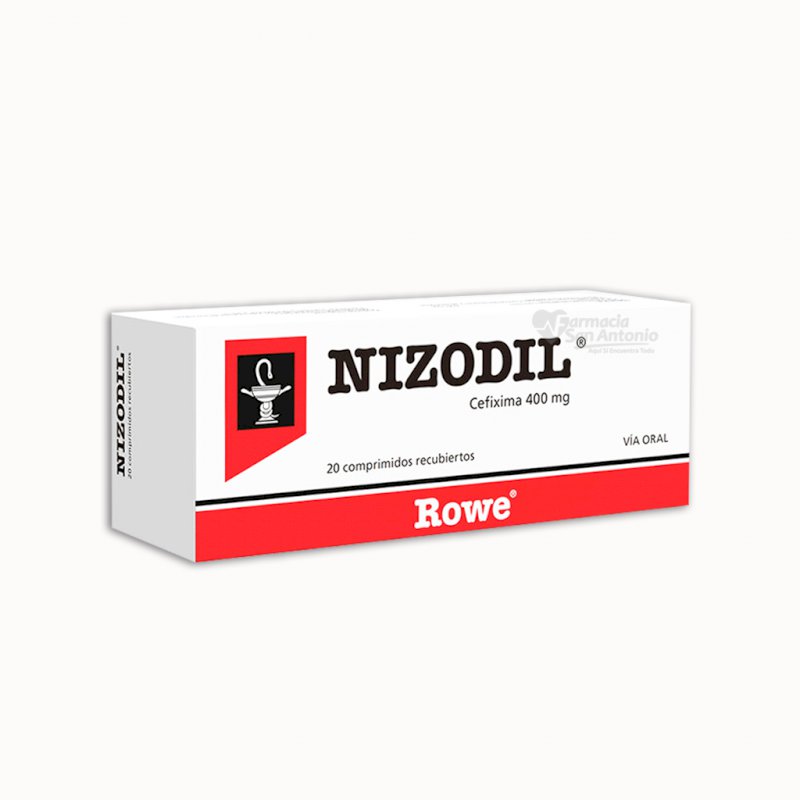 NIZODIL 400MG X 20 COMPS