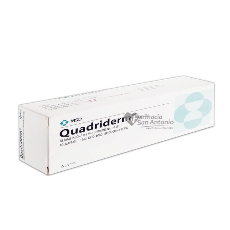 QUADRIDERM CREMA 15G