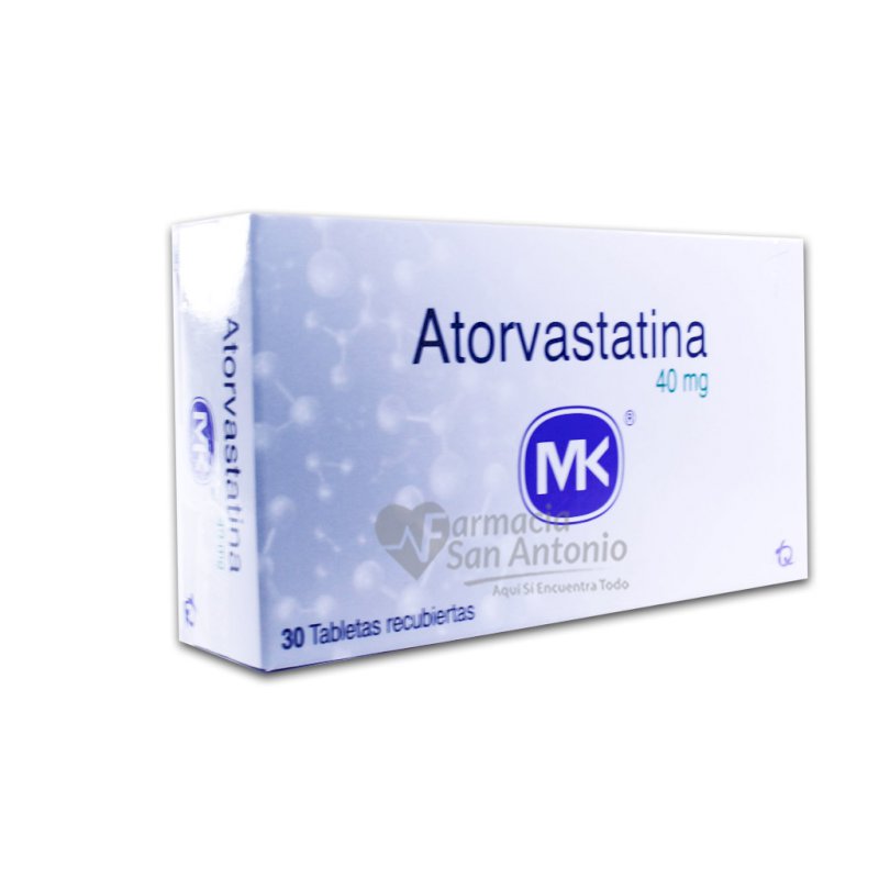 ATORVASTATINA MK 40MG X 30 TABS