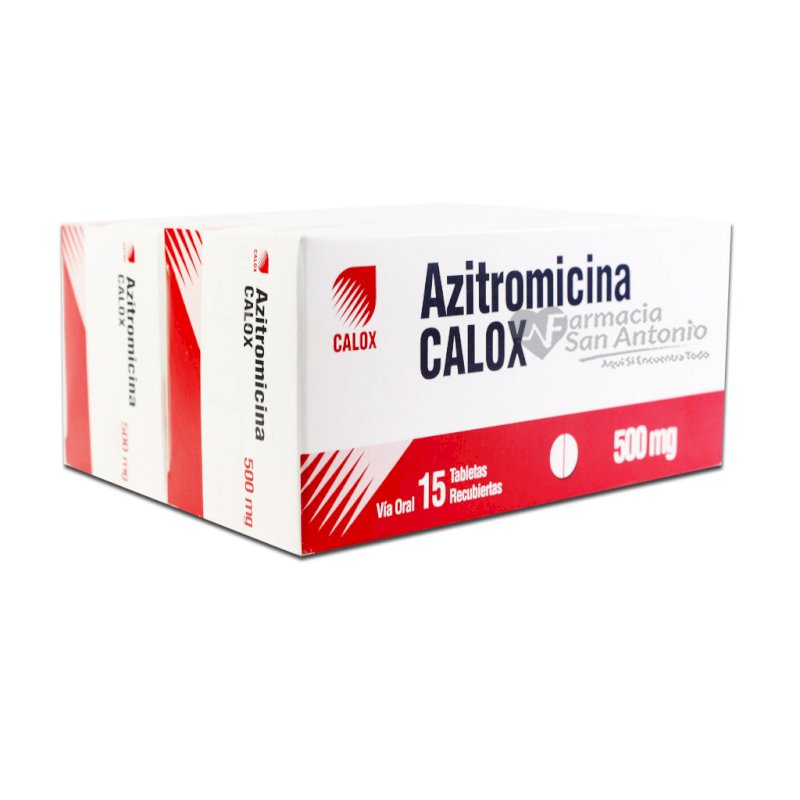 UNIDAD AZITROMICINA 500MG CALOX