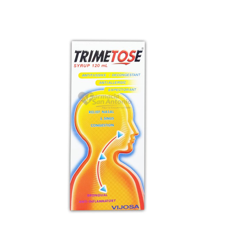 TRIMETOSE JARABE 120ML