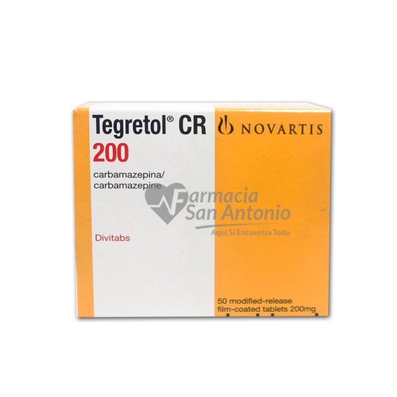 TEGRETOL CR 200 X 50 DIVITABS