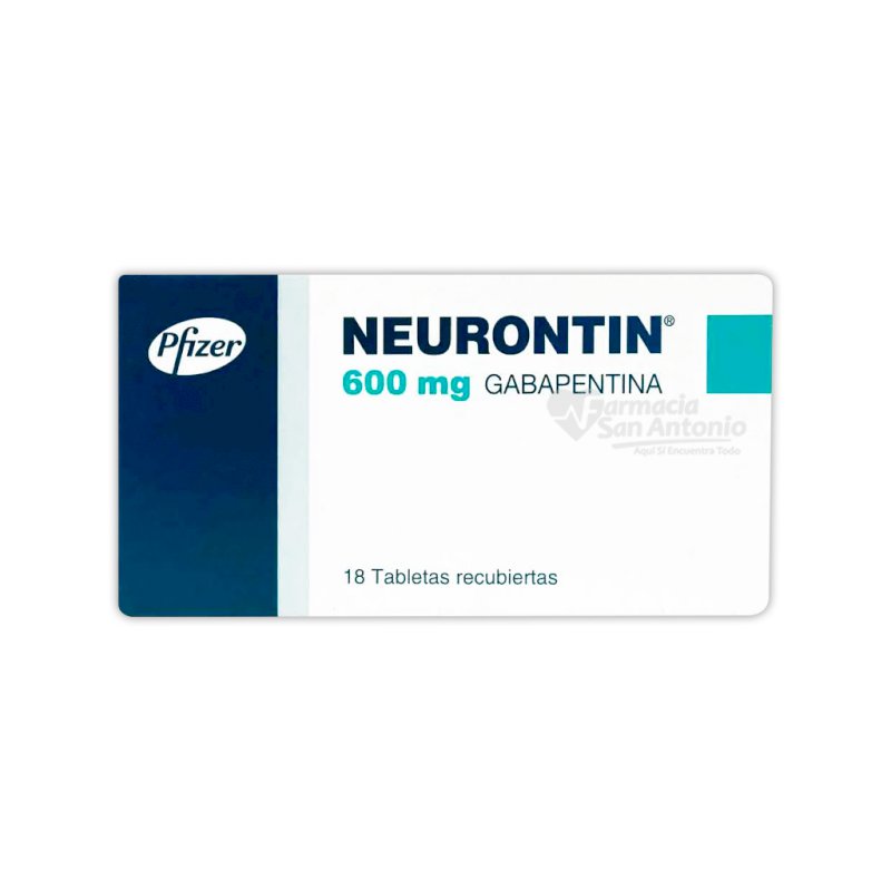 NEURONTIN 600MG X 18 TABS