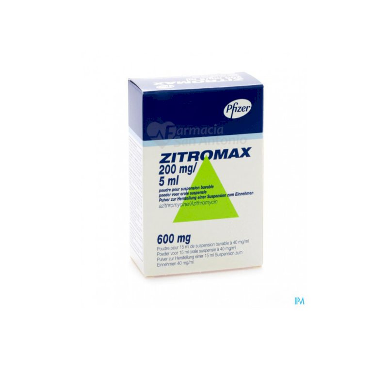 ZITHROMAX SUSP 600MG X 5 ML