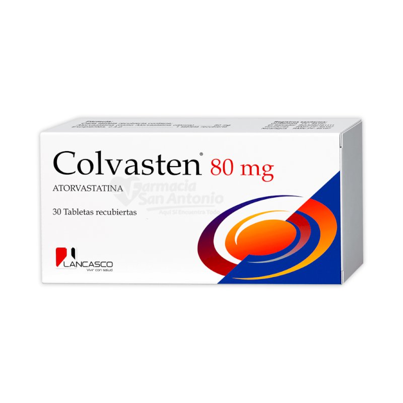 COLVASTEN 80MG X 30 TAB