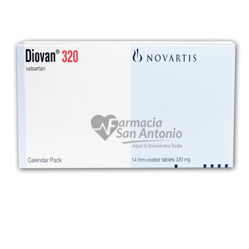 DIOVAN 320 MG X 14 TABLETAS