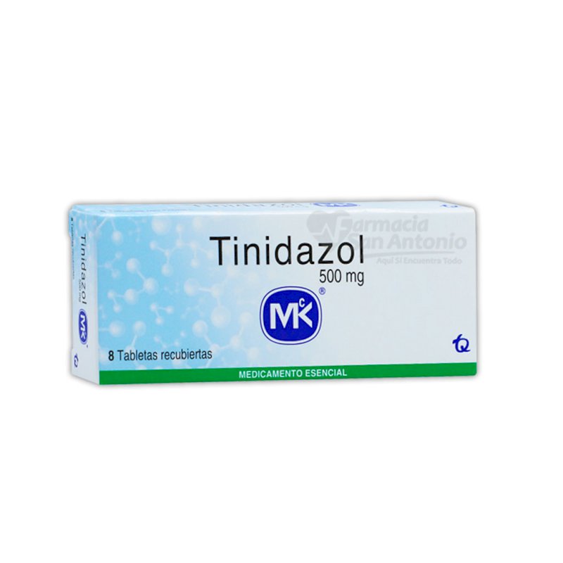 UNIDAD MK UNIDAD TINIDAZOL 500MG TAB