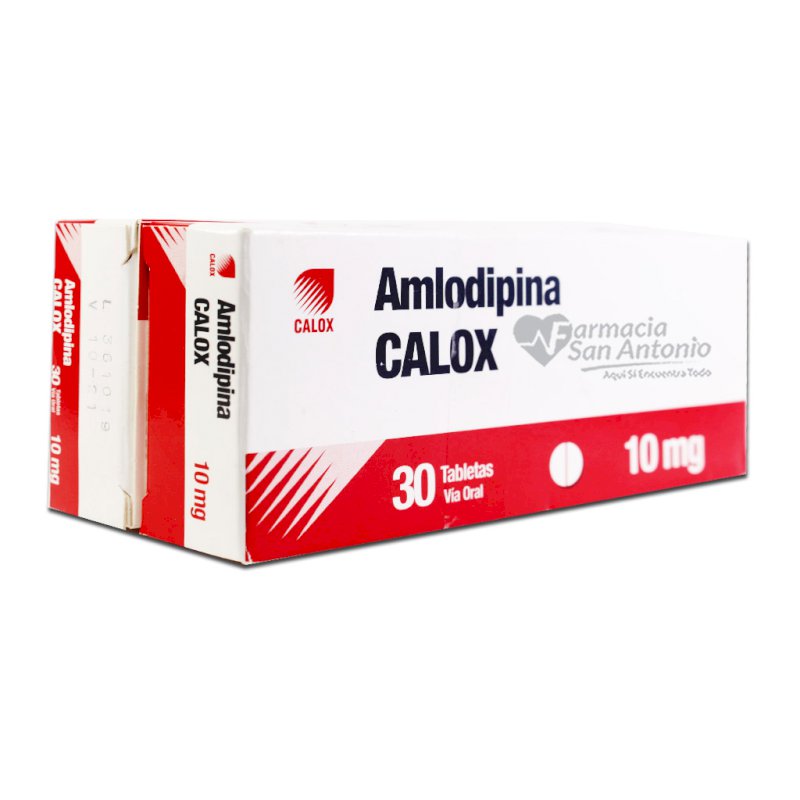 UNIDAD CALOX  AMLODIPINA 10MG X 30 TAB