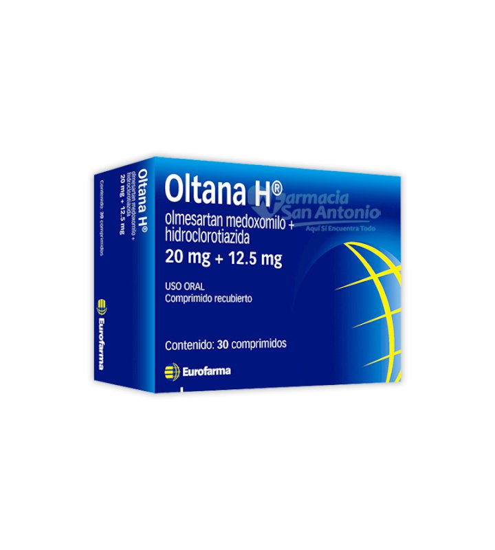 OLTANA H 20MG+12.5MG X 30COMPR