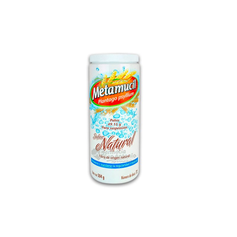 METAMUCIL NATURAL 504 GRS