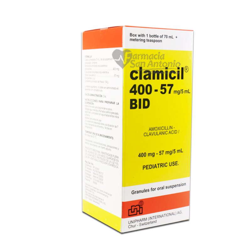 CLAMICIL 400 BID X 70ML