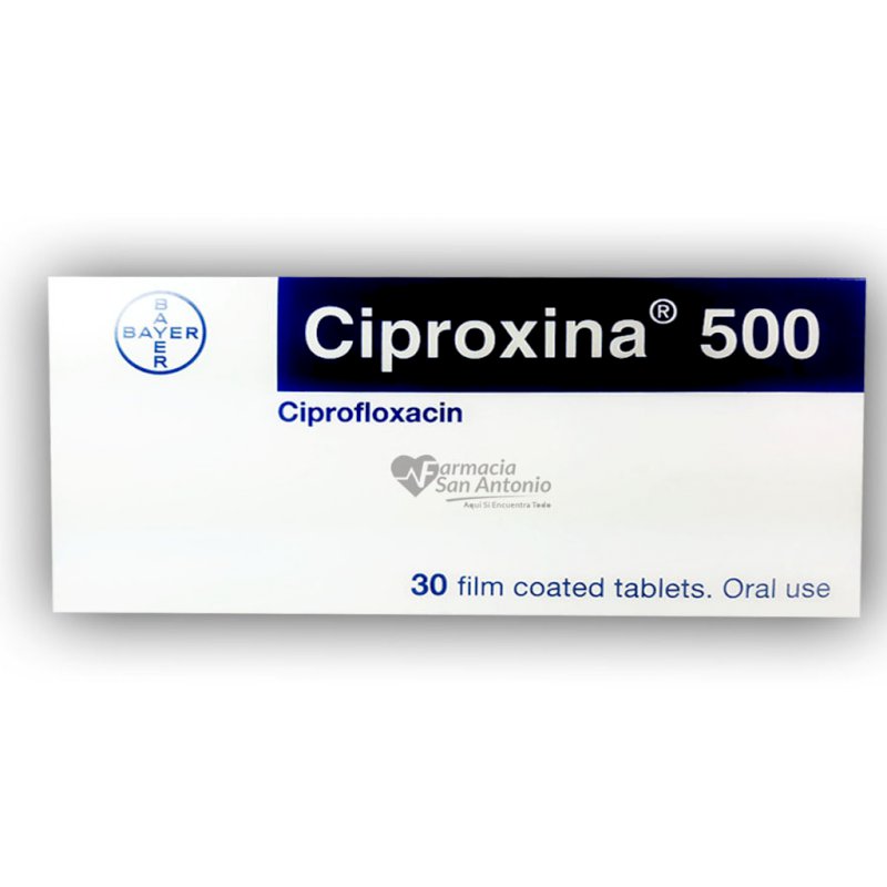 UNIDAD CIPROXINA 500MG