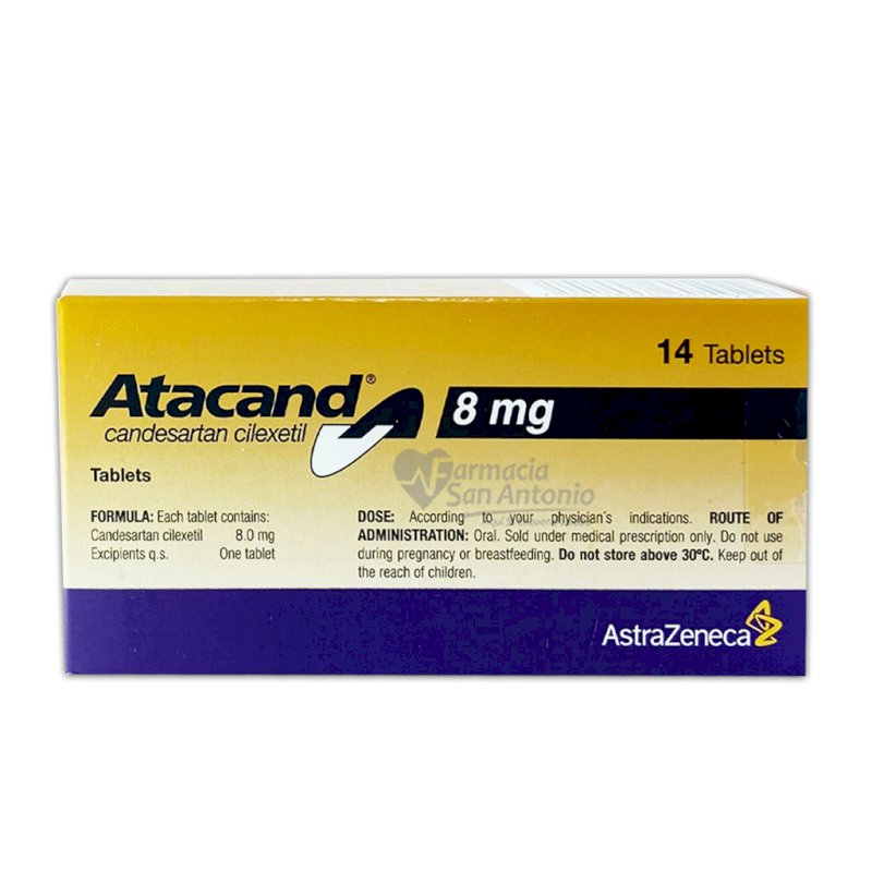 ATACAND 8 MG X 14