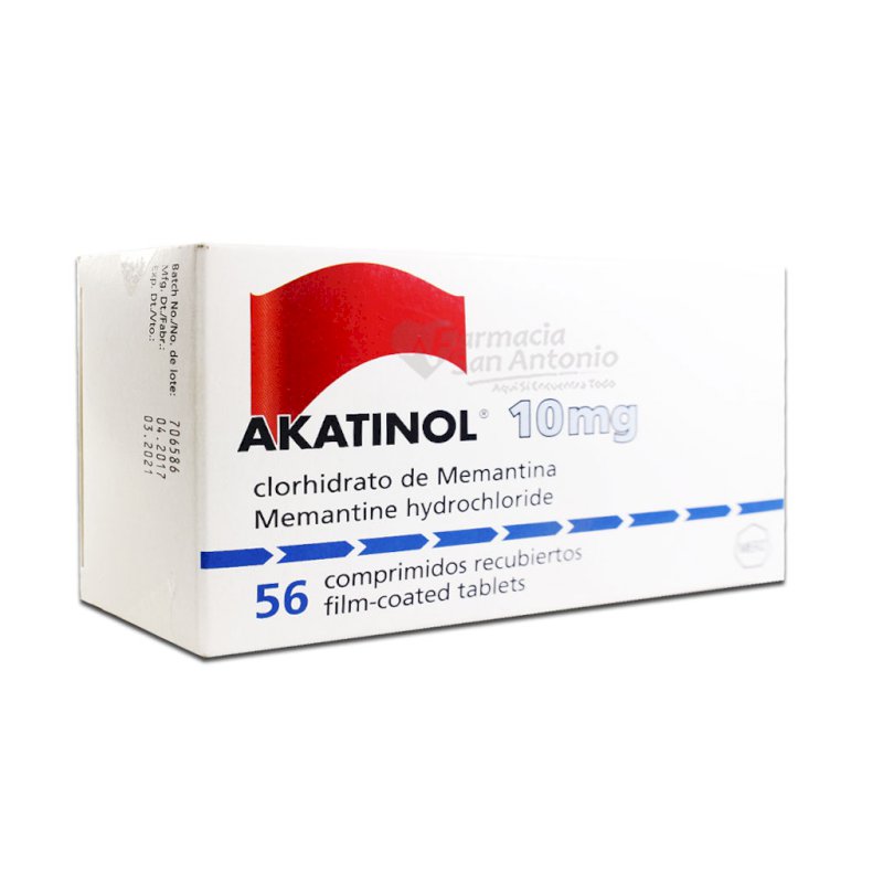 AKATINOL 10MG X 50 TABLETAS