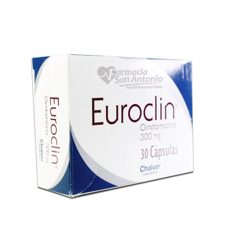 EUROCLIN 300MG X 30 CAP