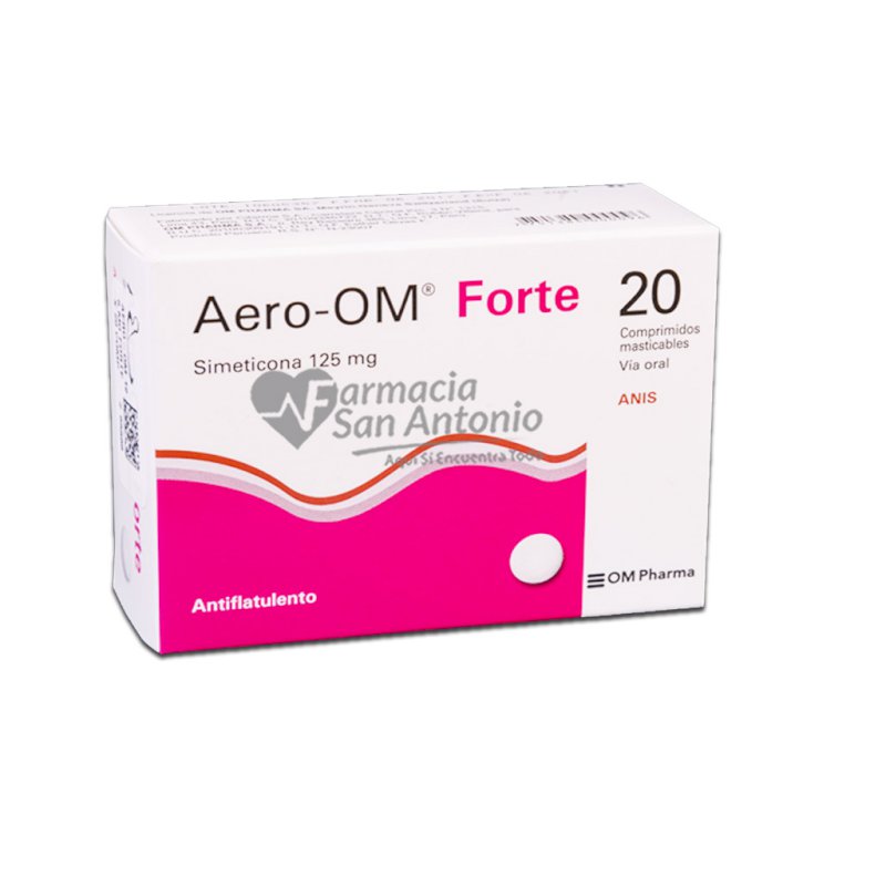 UNIDAD AERO-OM FORTE 125MG COMP