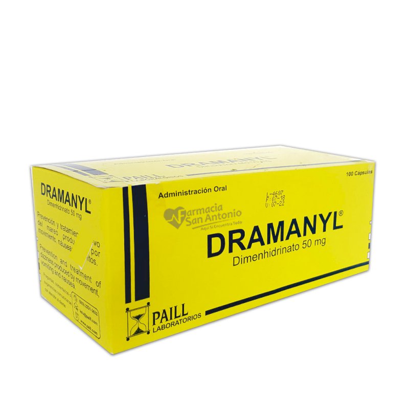 UNIDAD DRAMANYL 50MG CAP