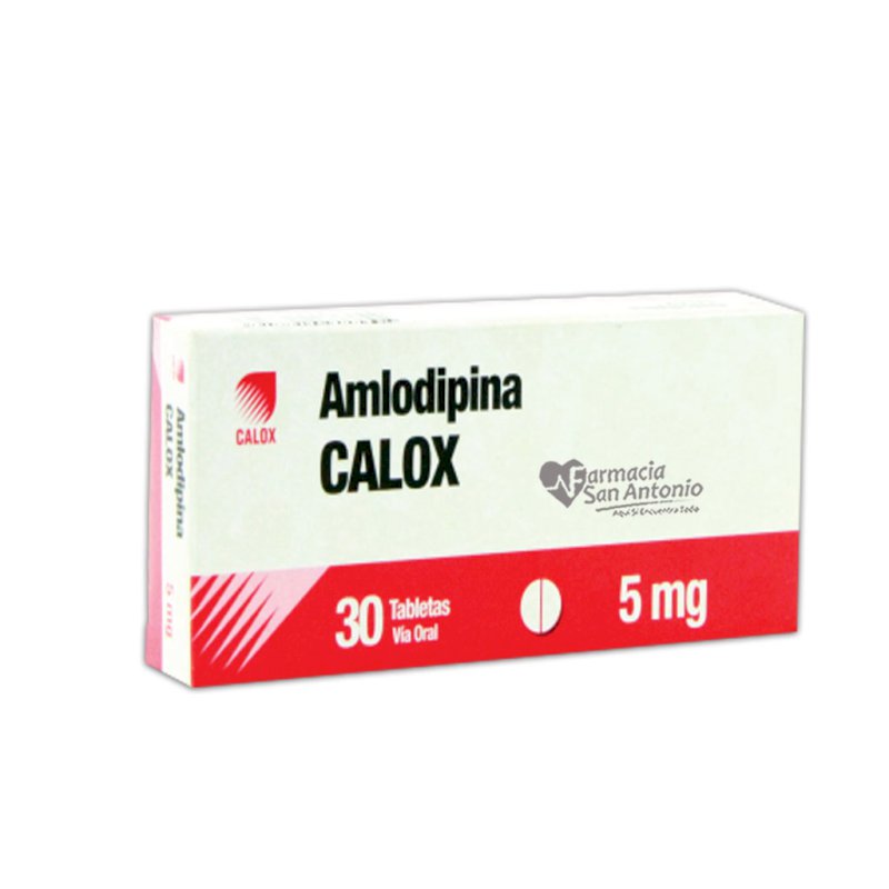 UNIDAD CALOX  AMLODIPINO 5MG TAB