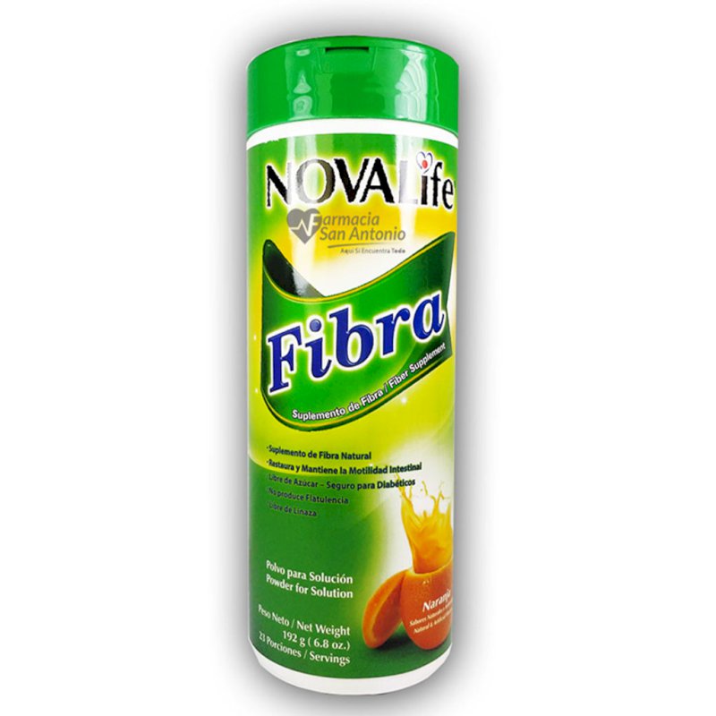 NOVALIFE FIBRA NATURAL SIN SABOR 192 G