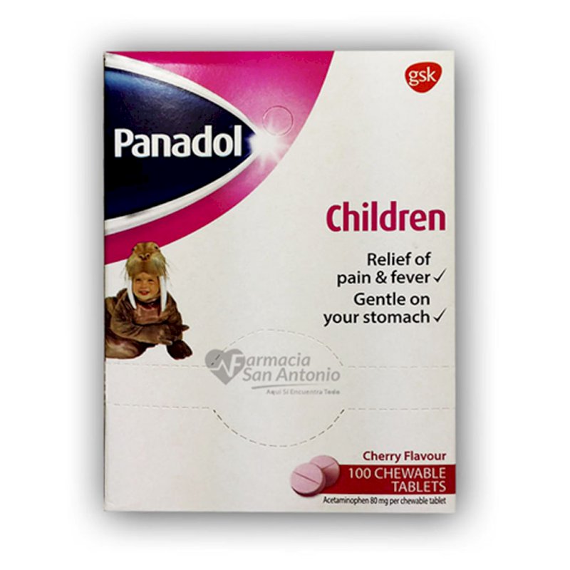 UNIDAD PANADOL NIÑO TAB