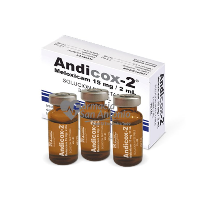 ANDICOX-2 15MG X 3 AMP 2 ML