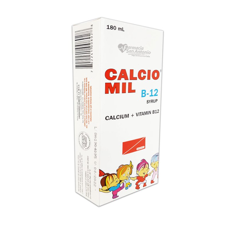 CALCIO MIL B12 JARABE 180ML