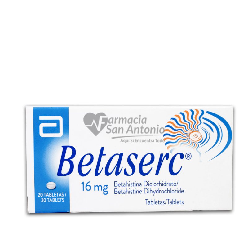 BETASERC 16 MG X 20 TAB á