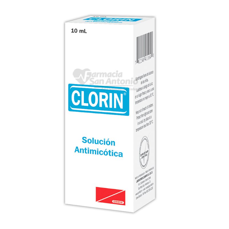 CLORIN SOLUCION 10ML