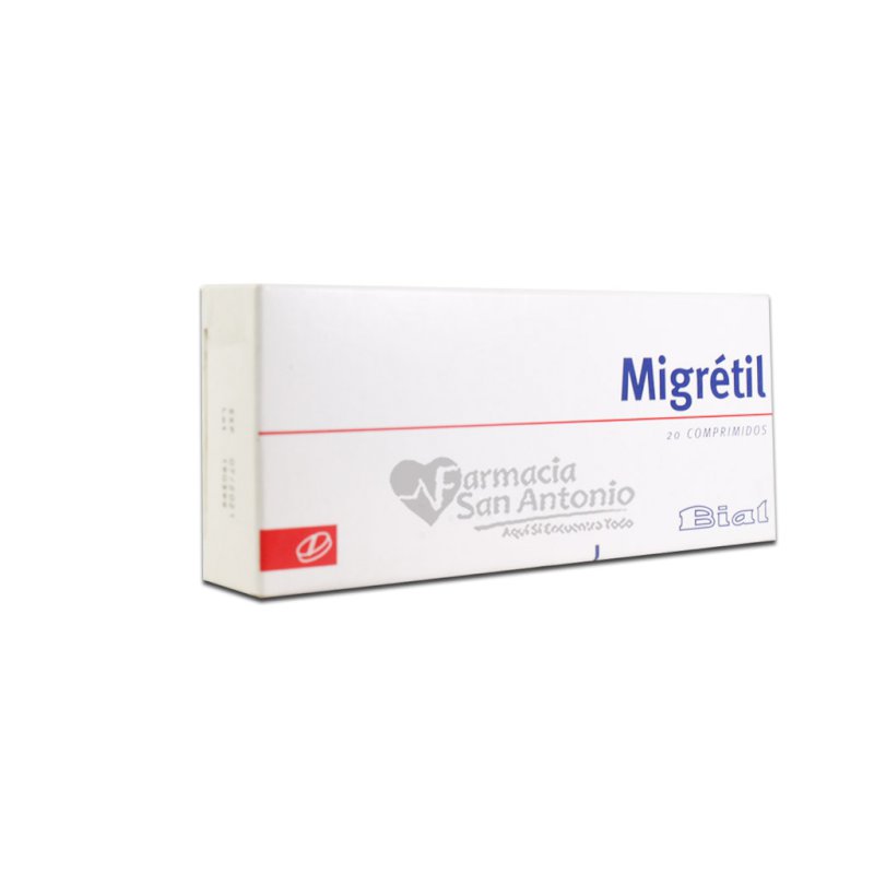 MIGRETIL X 20 TAB