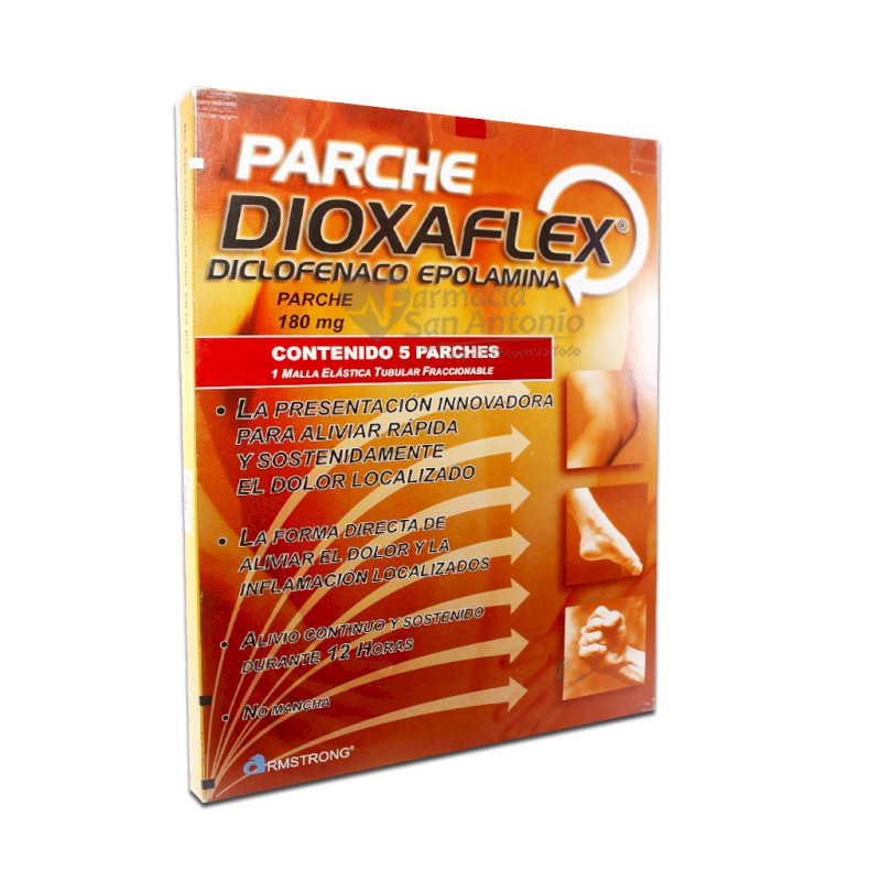 DIOXAFLEX PARCHES CAJA X 5